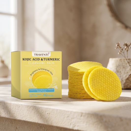 Kojic Acid Turmeric Cleansing Pads