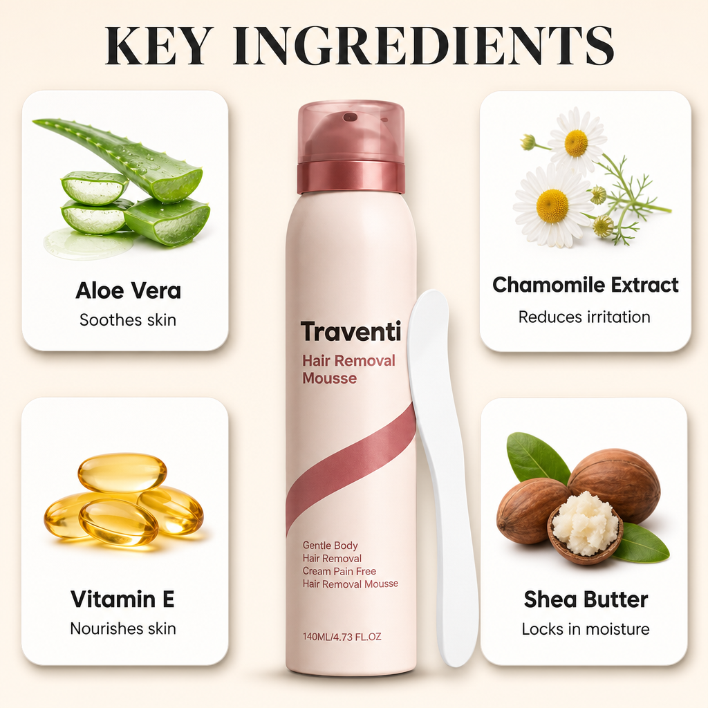 Traventi Hair Removal Mousse
