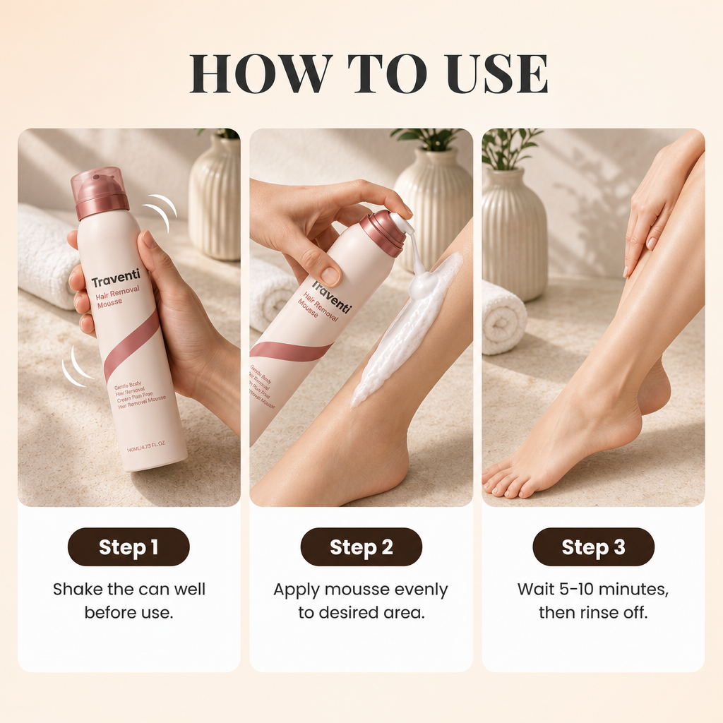 Traventi Hair Removal Mousse