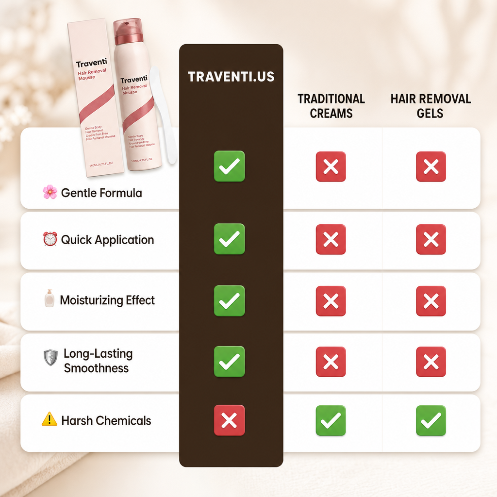Traventi Hair Removal Mousse